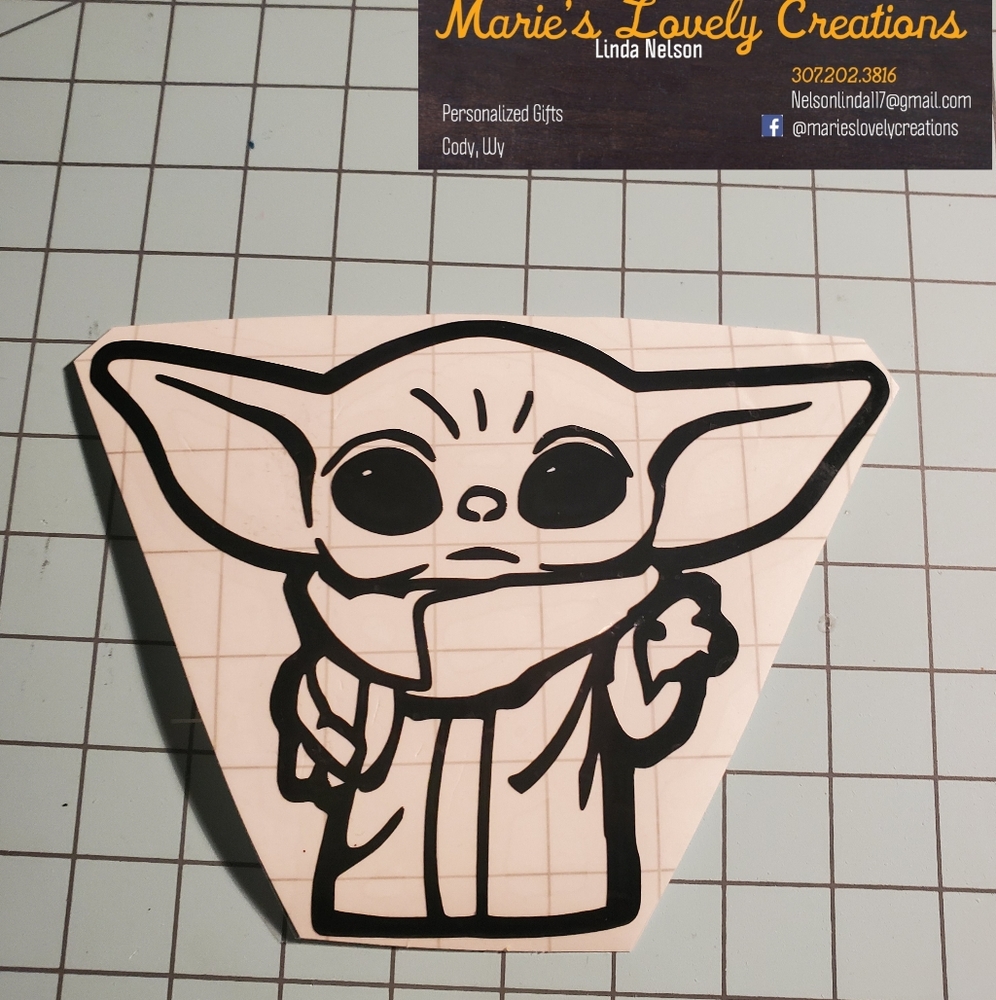 Baby Yoda Decal